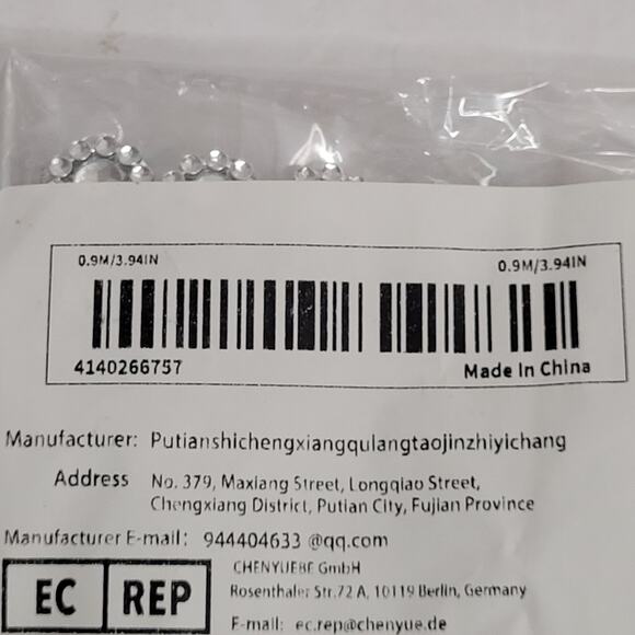 Silver Rhinestone Flower Embellishments - Picture 5 of 8